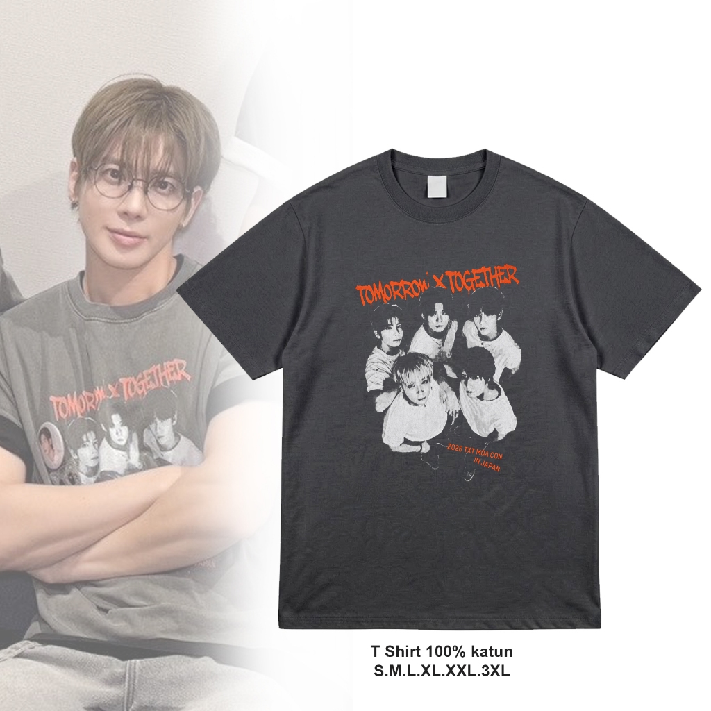 TXT MOA CON Tシャツ MOAコン Tシャツ Lサイズ TOMORROW X TOGETHER