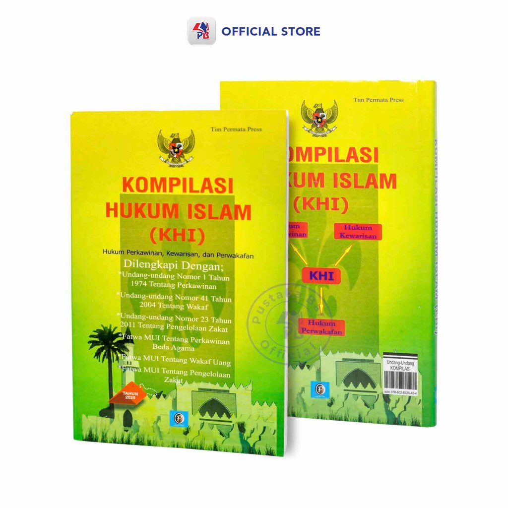 Law Book / Compilation of Islamic Law (KHI) 2025 / PERMATA PRESS ...