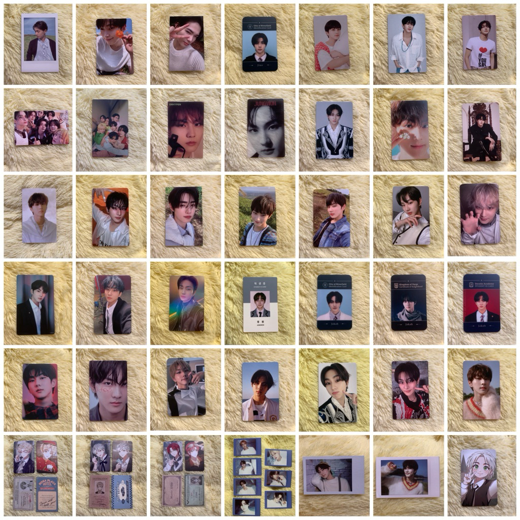ENHYPEN PHOTOCARD PC JUNGWON HEESEUNG JAY JAKE SUNGHOON SUNOO NI-KI ...