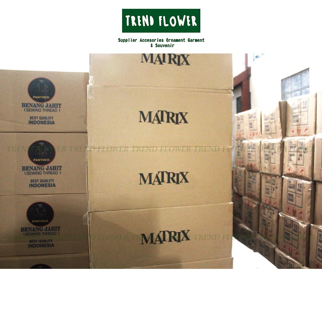 [WHOLESALE PER BOX] Matrix Thread 20/2 Large Sewing Thread spun thread ...