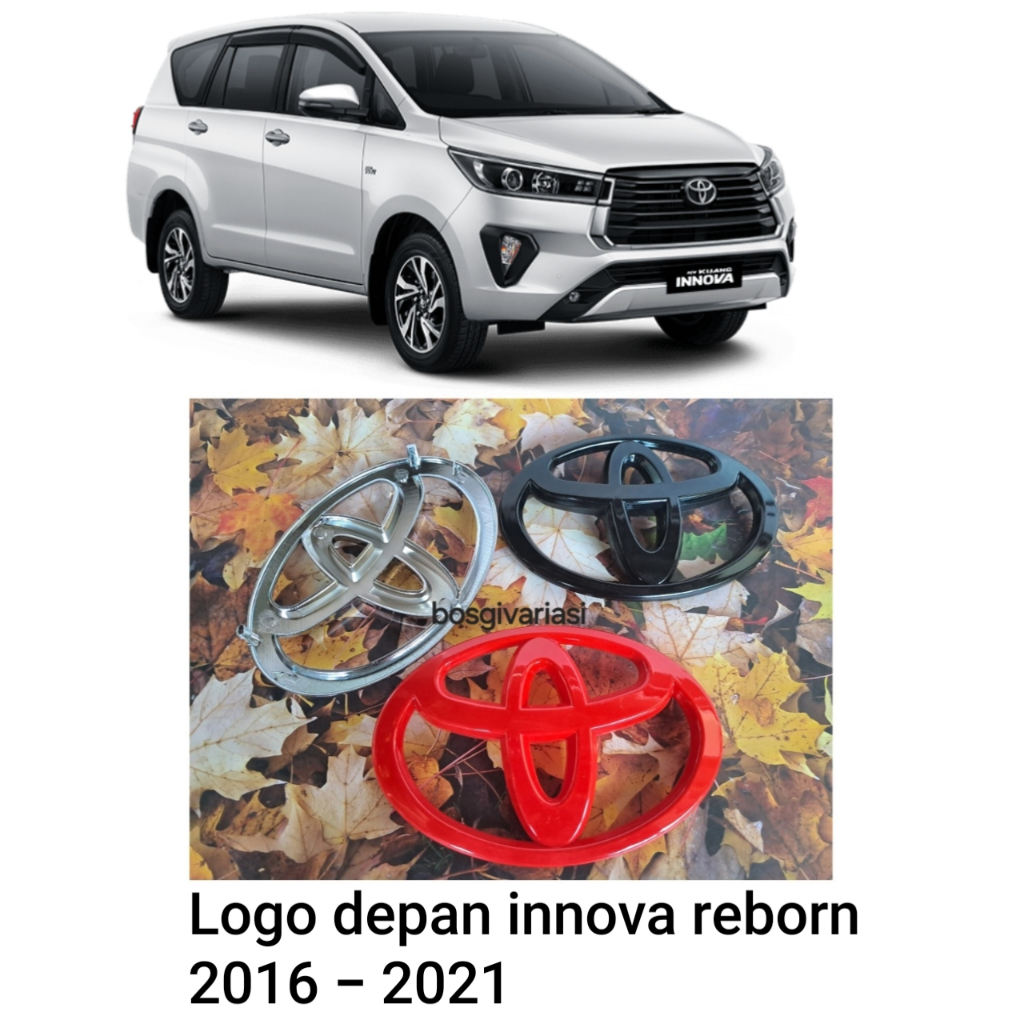 Toyota Innova Reborn 2016-202 Front Logo Toyota Innova Reborn 2016 ...