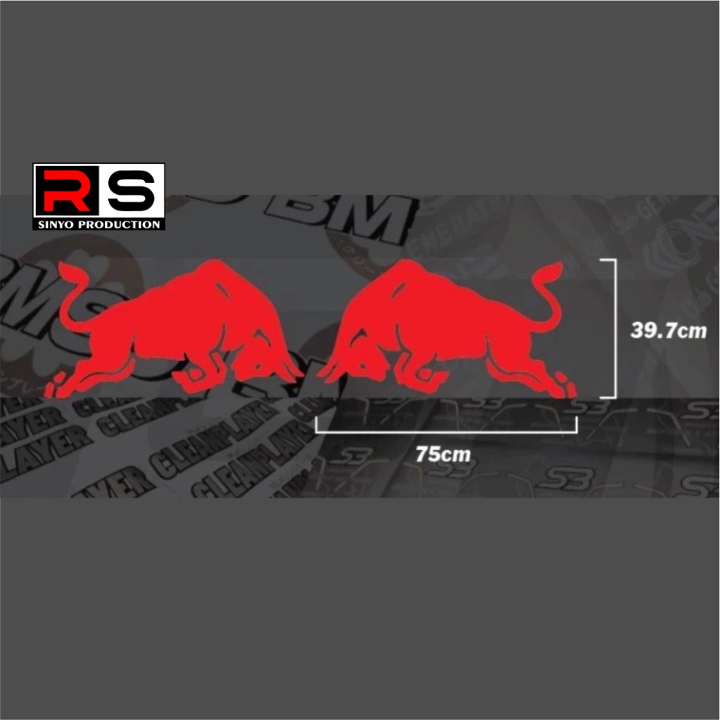 sticker red bull - Best Prices and Online Promos - Oct 2026 | Shopee ...