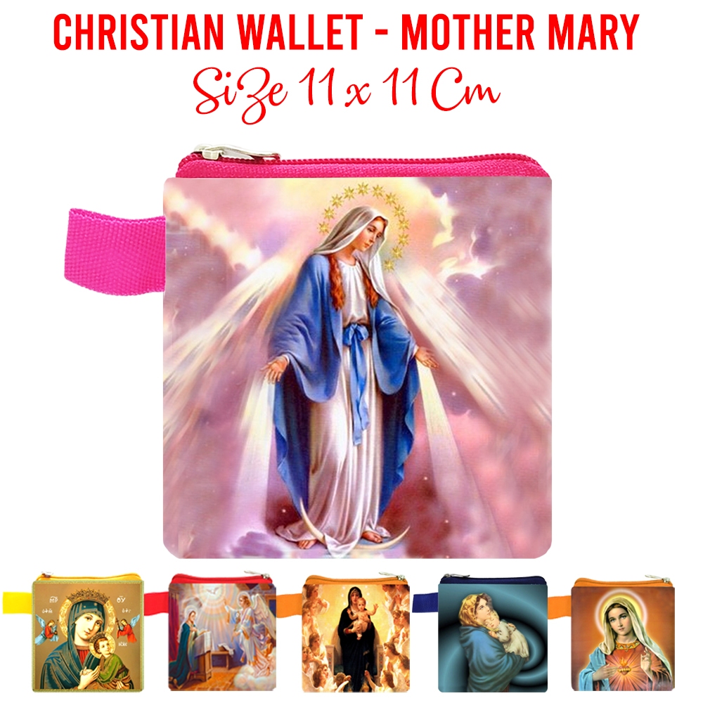 Mini Wallet Series of Our Lady Mother Mary Virgin Mary Souvenir ...
