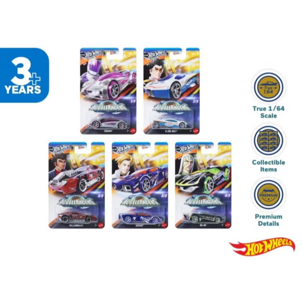 Hot Wheels 2025 Silver Series AcceleRacers iridium sling shot ...