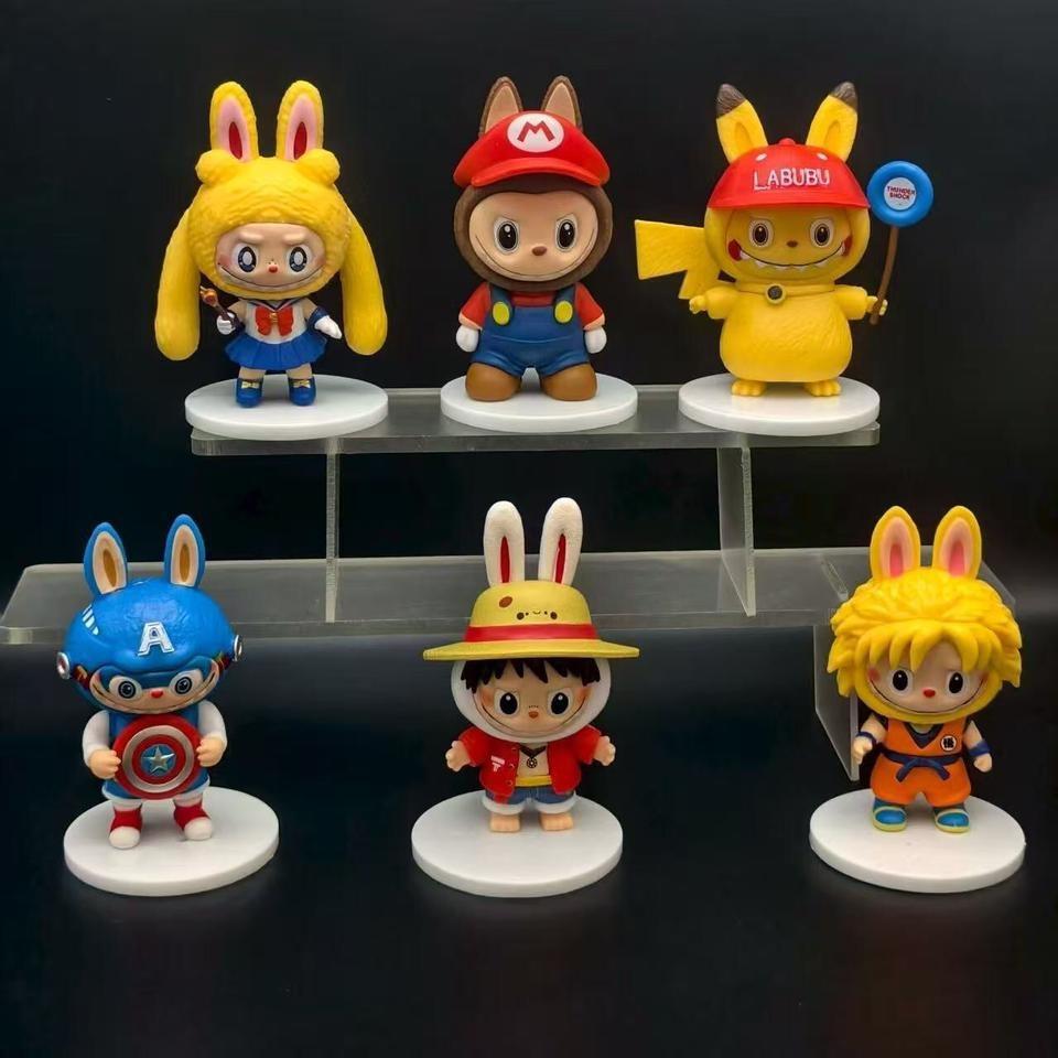 Action Figure Labubu Cosplay Fullset Chibi | Shopee Philippines