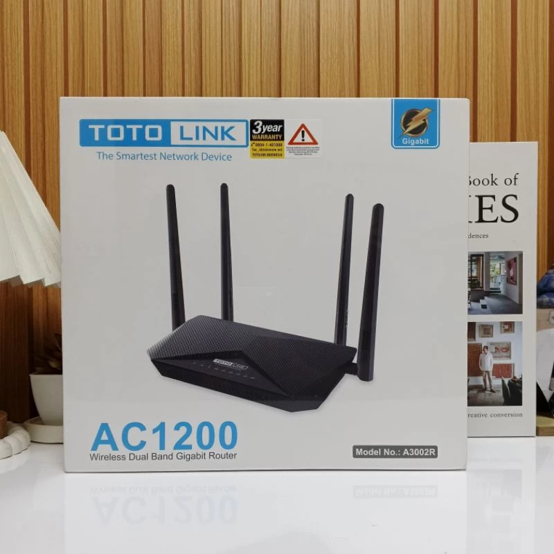 TOTOLINK A3002R - AC1200 WIRELESS DUAL BAND GIGABYTE ROUTER SUPPORT ...