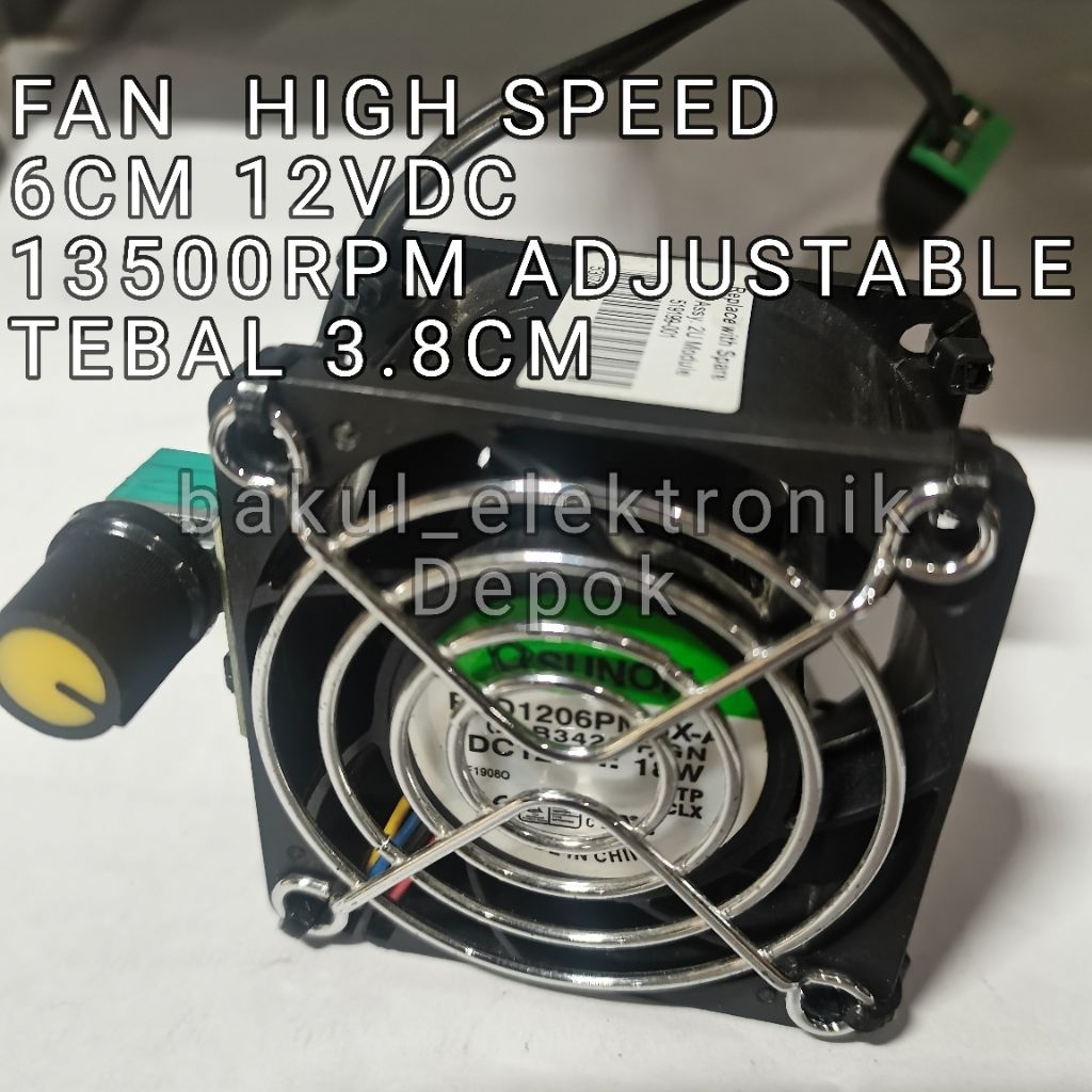 12v multi-function high speed dc fan 13500rpm 6cm | Shopee Philippines