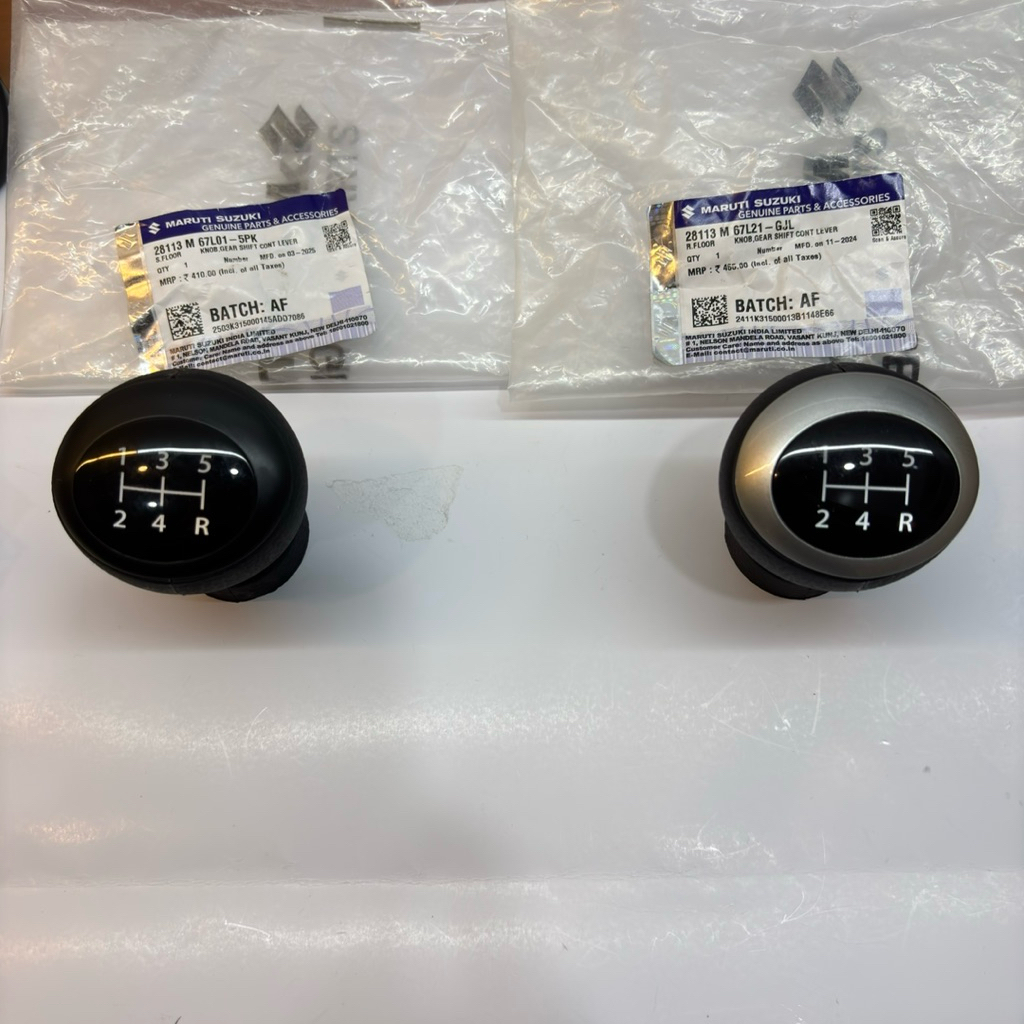 Suzuki Wagon R Shift Knob (not rotary thread) oval shape Manual gear ...