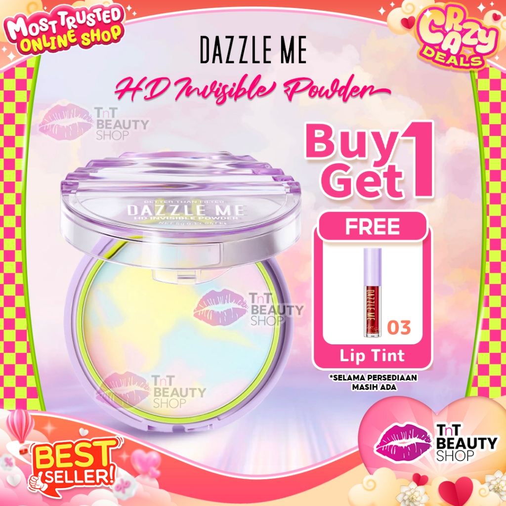 DAZZLE ME Better Than Filter HD Invisible Powder Loose Powder Oil ...