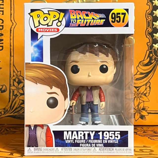 Funko Pop Marty 1955 #957 - Back to the Future - De Volta para o Futuro
