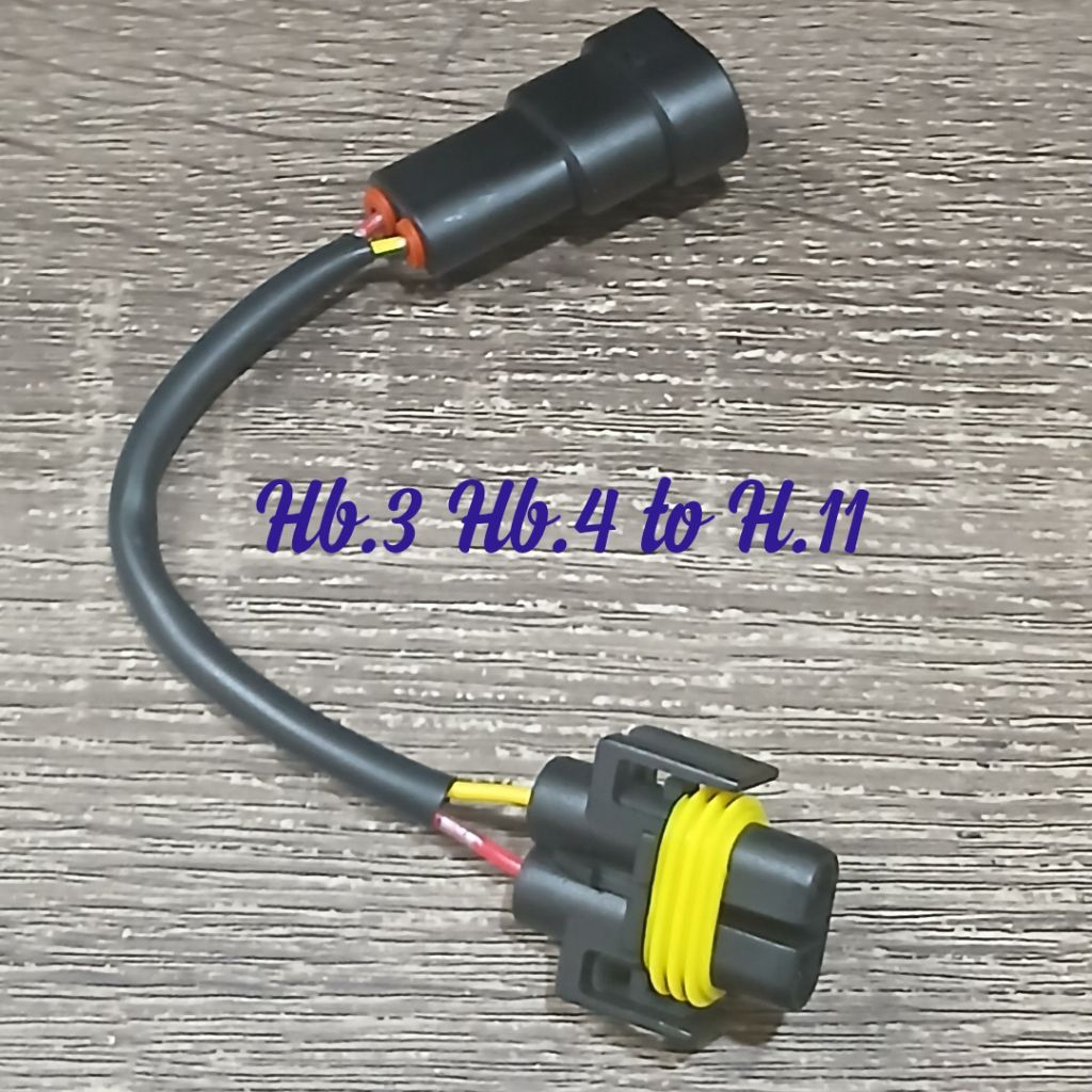Socket Hb3 Hb4 Male to H11 Female Foglamp Converter Socket | Shopee ...