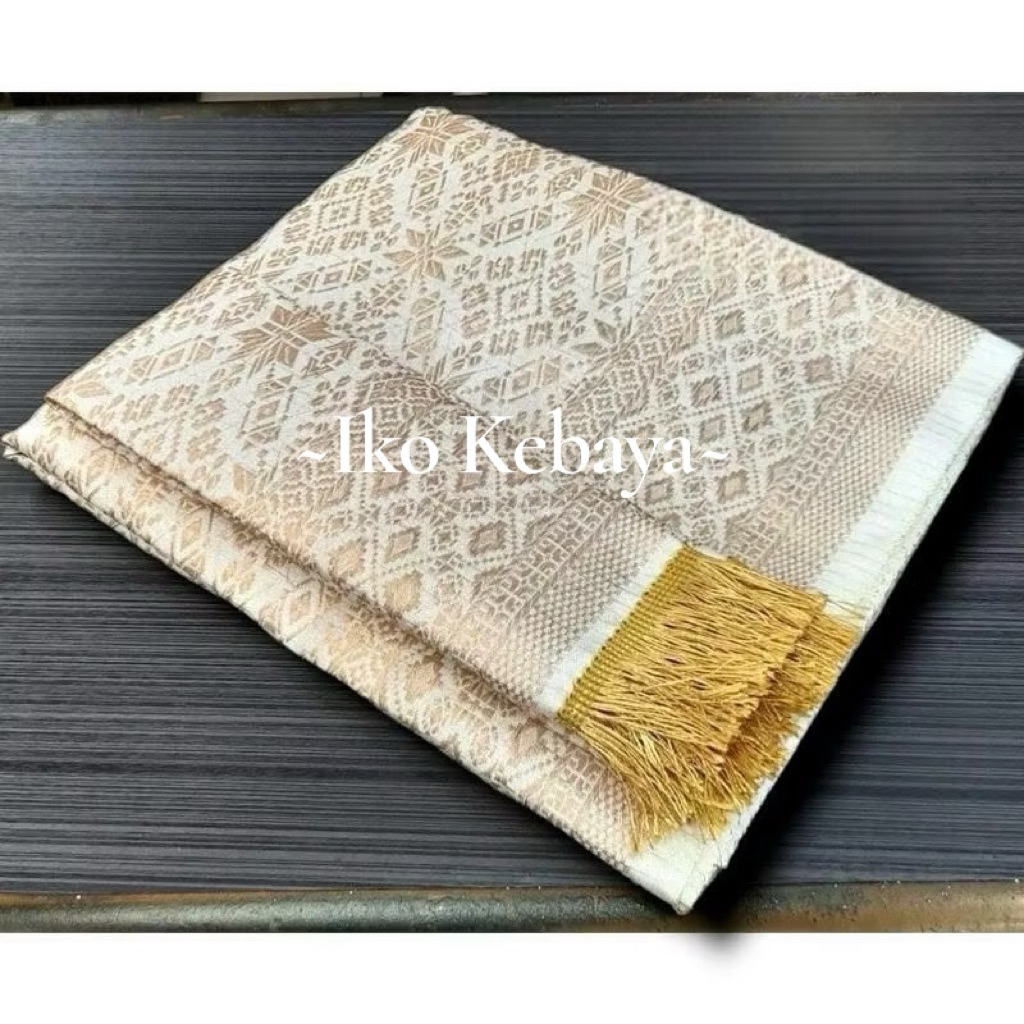 Wrap Songket Skirt and/ Shawl Set / Party Kebaya Songket Graduation ...