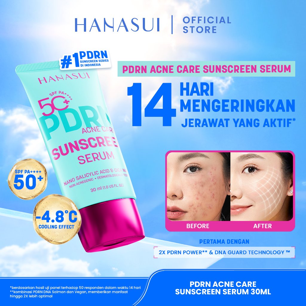 [NEW LAUNCH] Hanasui PDRN Acne Care Sunscreen Serum SPF 50+ PA ...