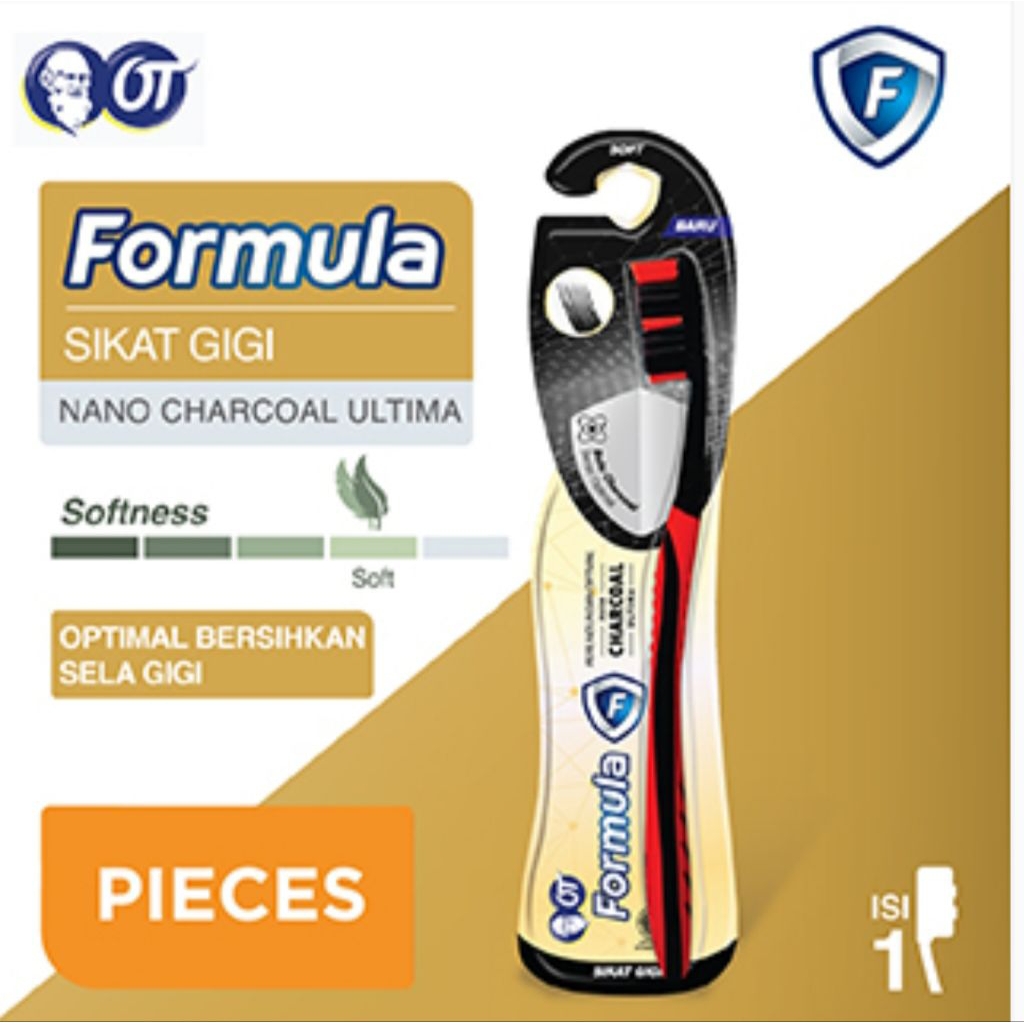 Nano Charcoal Ultima Formula Toothbrush 1 pcs | Shopee Philippines