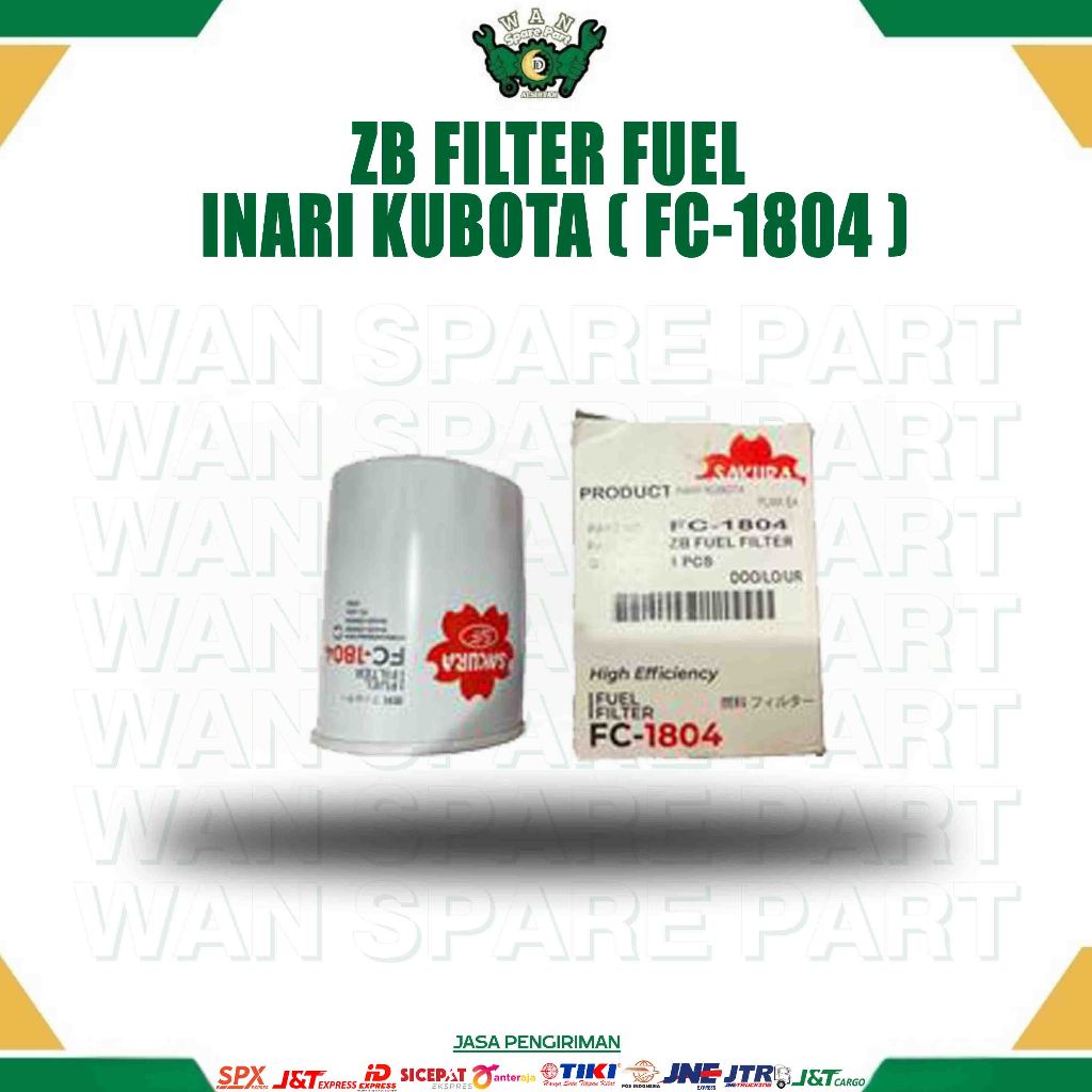 ZB FILTER FUEL INARI KUBOTA FC-1804for COMBINE HARVESTER WAN SPARE ...