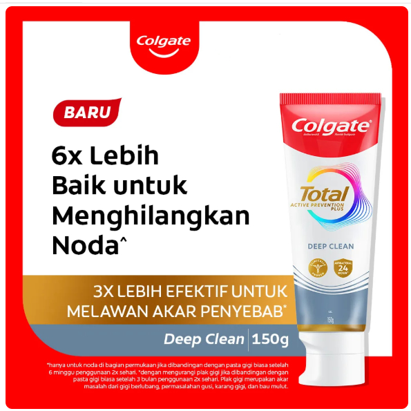 Colgate Total Professional Deep Clean Toothpaste [150 g] | Shopee ...