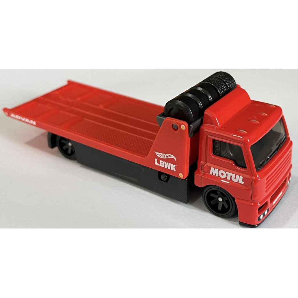 Hot Wheels Aero Lift / Euro Hauler / Fleet Street Advan LBWK Motul Red ...