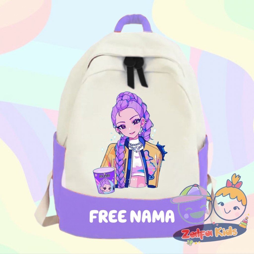 Kpop Huntrix RUMI Kpop Demon Hunters Children's School Backpack - Free ...
