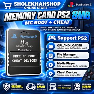 MC Boot Multi Support Memory Card Series 1, 3, 5 and 7 + Cheat Devices ...