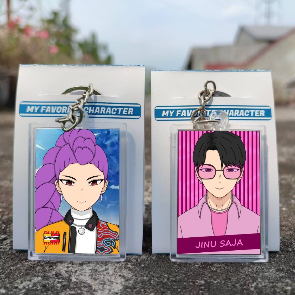 GANTUNGAN Kpop Demon Hunter Keychain - Huntrix Keychain - Only Boys ...