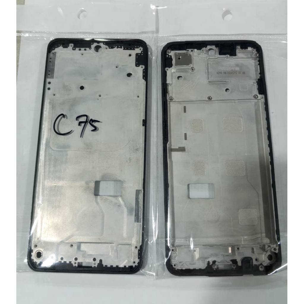 MESIN Realme C75 LCD FRAME MIDDLE BONE CASE ENGINE PLATE BAZEL MIDLE ...