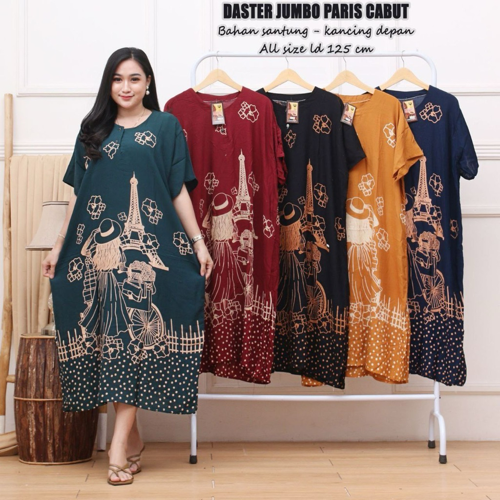 Jumbo Daster Cabut Rayon Busui LD 120 Cool Modern Daster | Shopee ...
