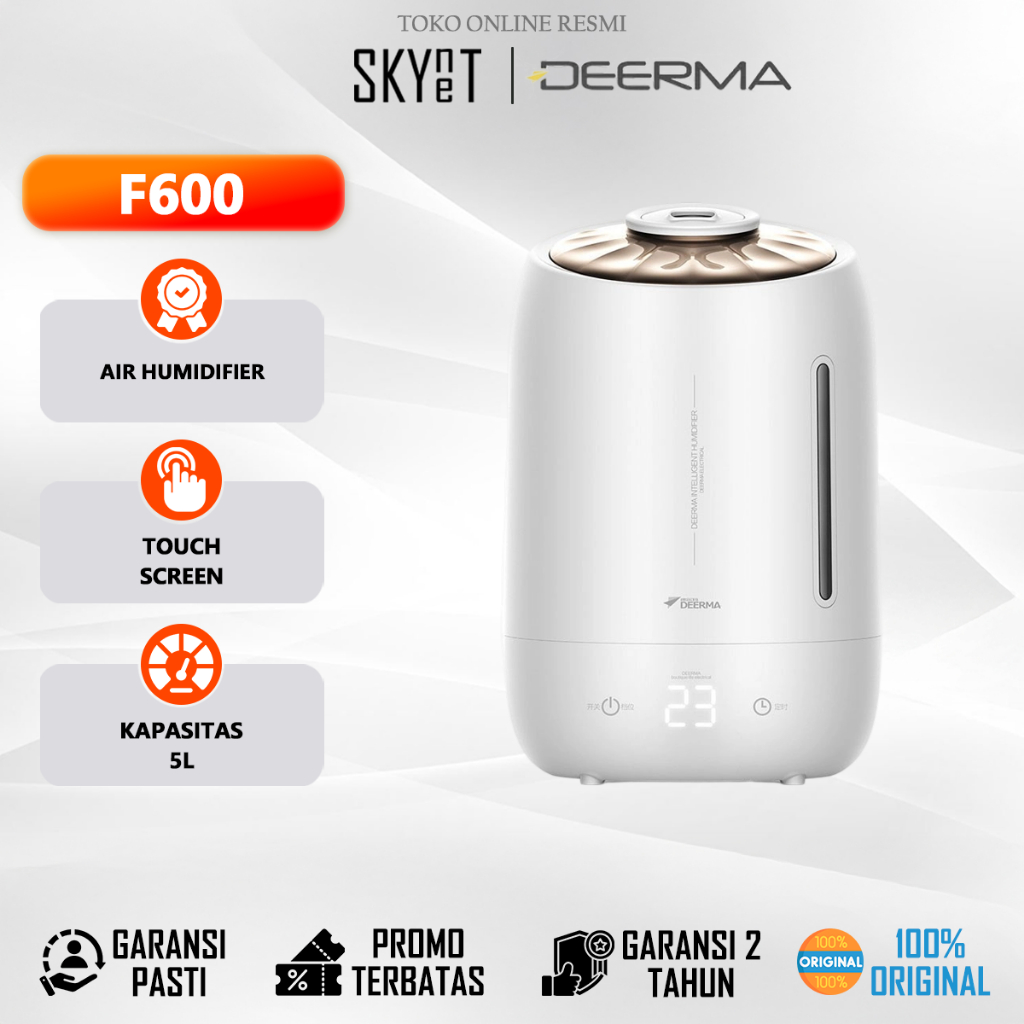 Deerma F600 5L Humidifier Timing With Intelligent Touch Screen Air ...