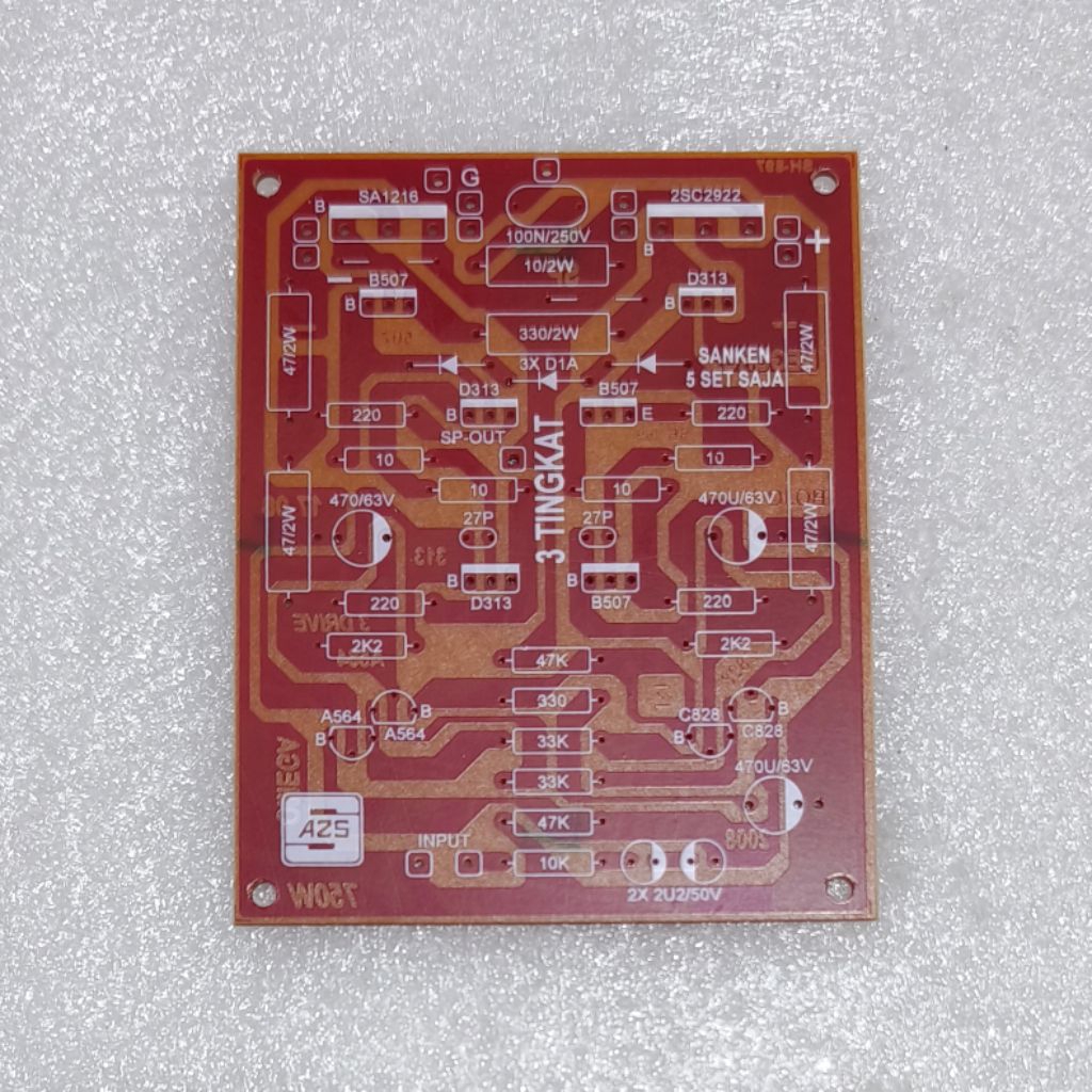 PCB Driver 3 Level Symmetrical 1000W Amplifier | Shopee Philippines