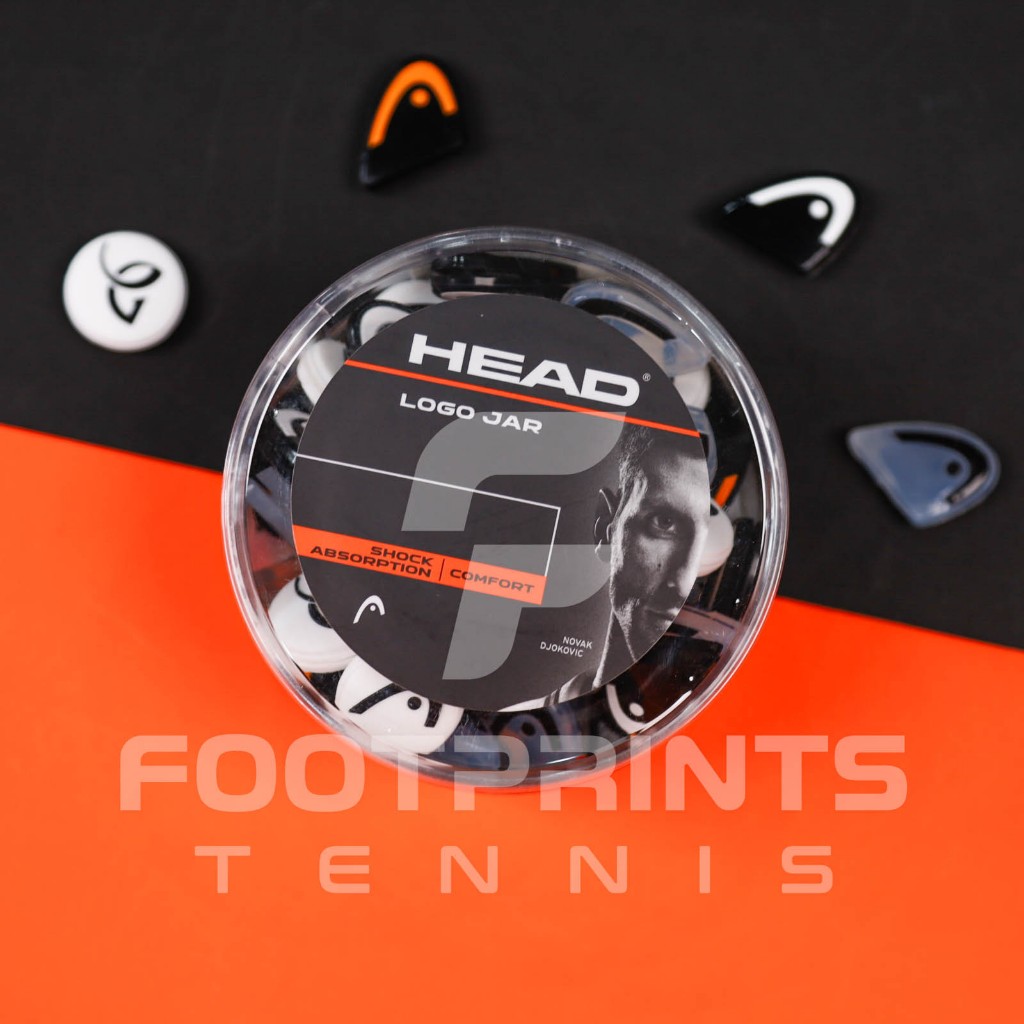 Tennis Damper Head Logo Damp Unit Dampener Anti-Vibration Tennis Racket ...