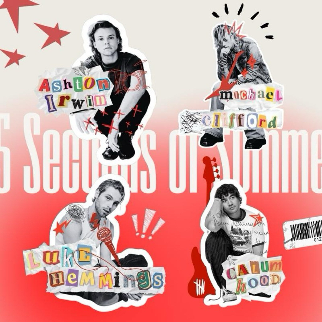 5SOS Acrylic Keychain – Double Side Print | Shopee Philippines