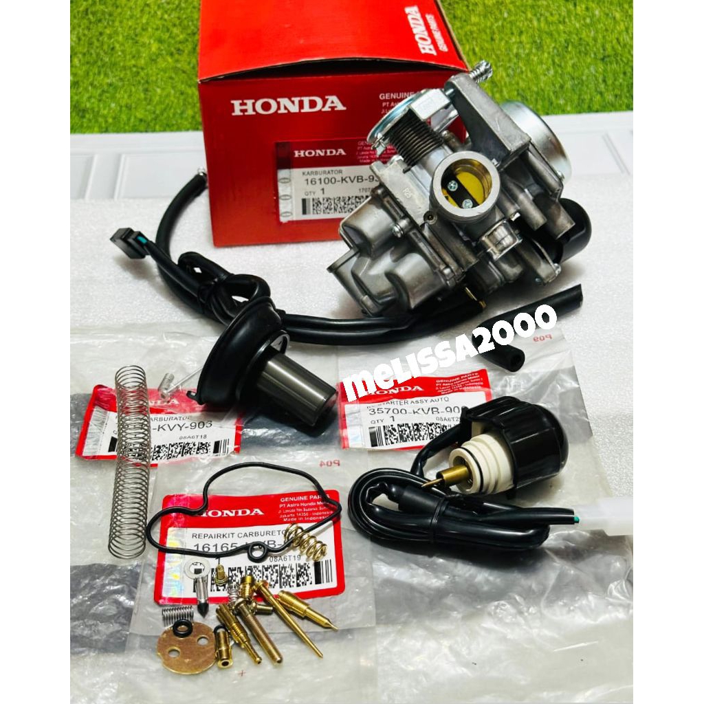 CARBURETOR ASSY CODE KVB/KVY HONDA ORIGINAL KEHIN VARIO 110 CW VARIO ...