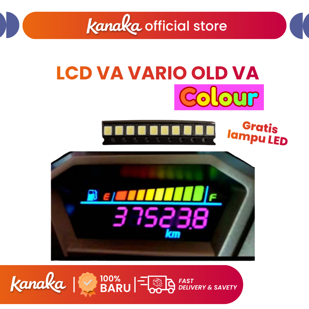 [VA][Color] LCD HONDA Vario Old 125 KZR, Colorful Rainbow PNP ...