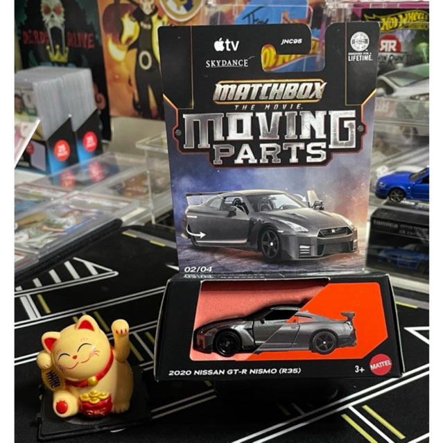 MATCHBOX MOVIE MOVING PARTS 2020 NISSAN NISMO R35 APPLE MOVIEGTR ...