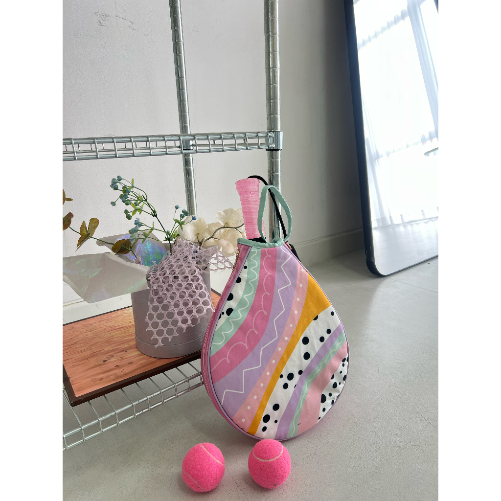 Padel Racket Cover Tennis/ - Pastel Pop | Shopee Philippines