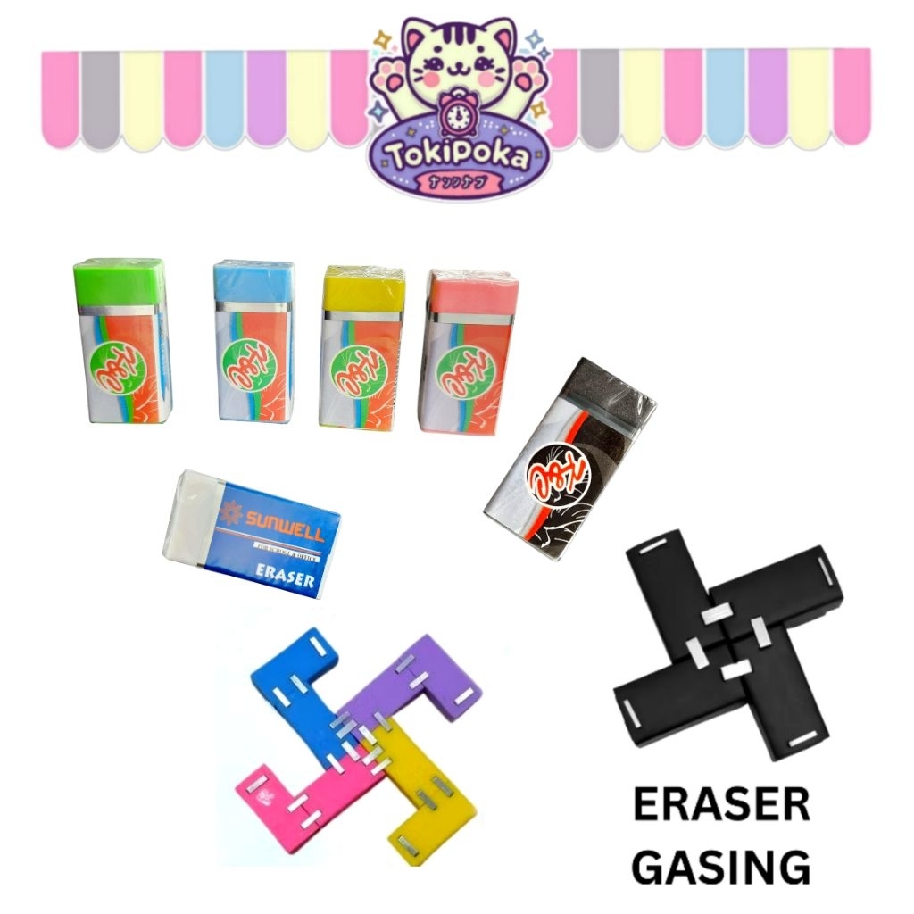 Toki - PG01 VIRAL DIY GASING ERASER / ERASER / PENCIL ERASER / VIRAL ...