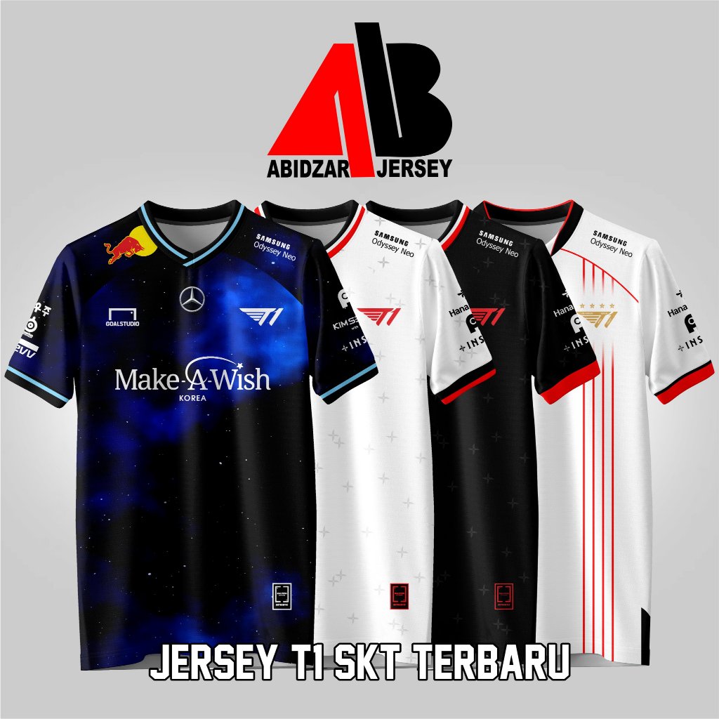 Latest T1 Esports 2025 Jersey Game T-Shirt Can Request Name Jersey ...