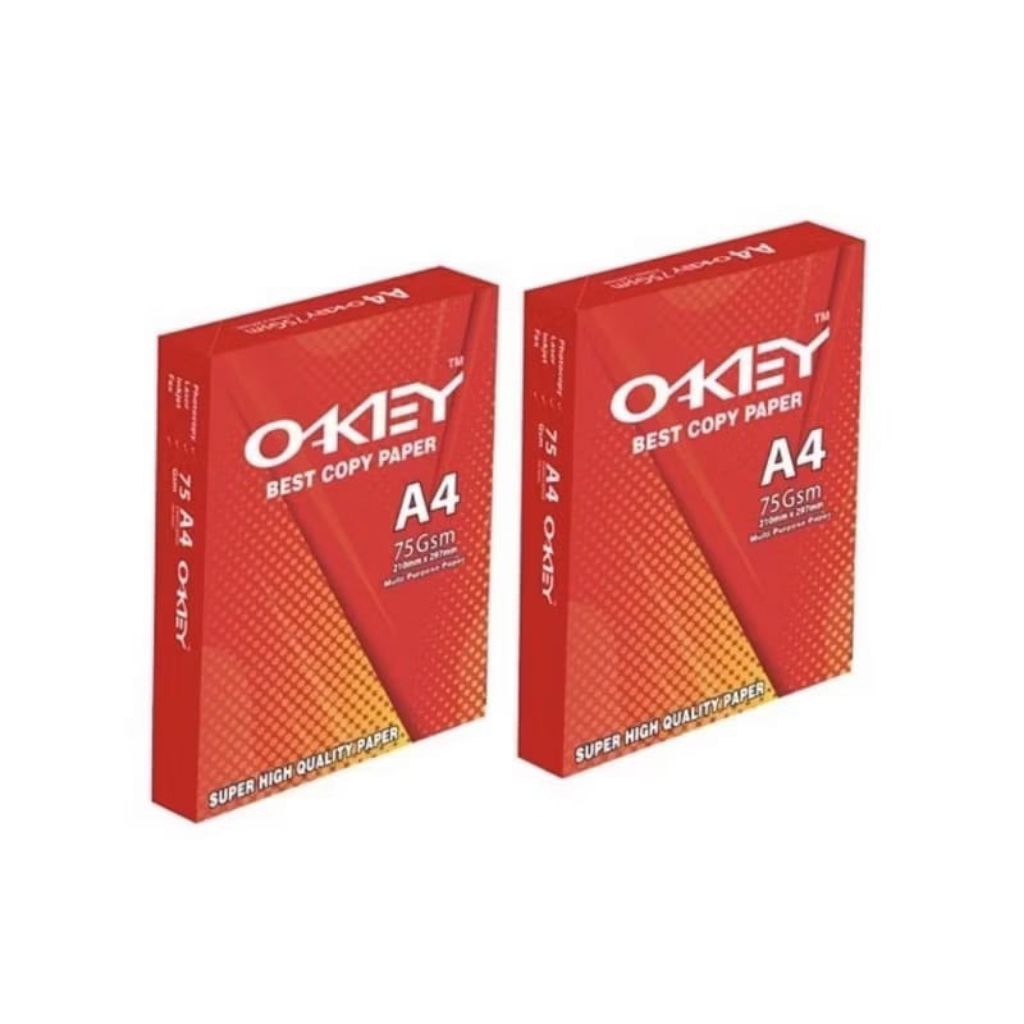 A4 okay paper 75 grams /rim | Shopee Philippines