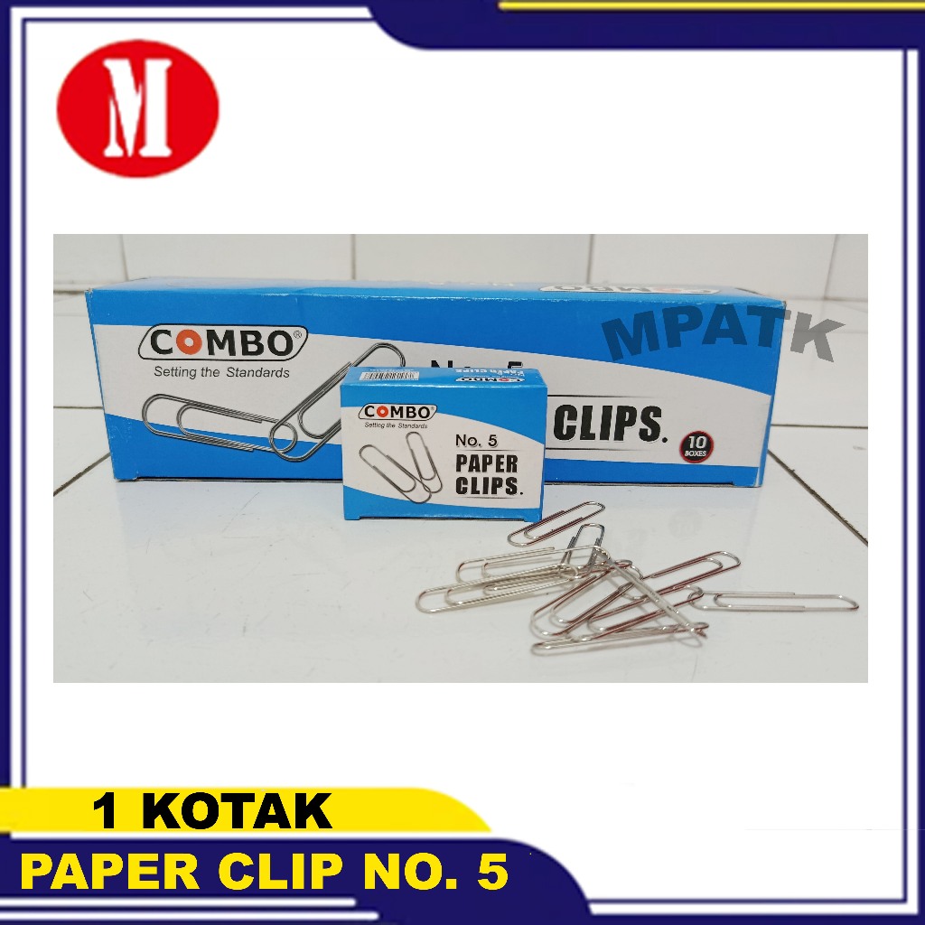 Large Paper Clip No. 5 combo Large Paper Clip/ 1 pack | Shopee Philippines