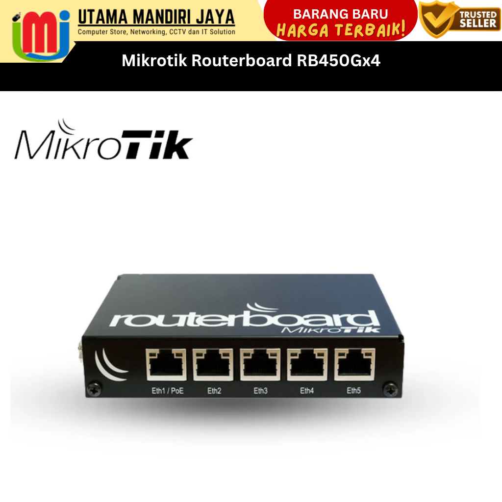 Mikrotik Routerboard RB450Gx4 Original Router | Shopee Philippines