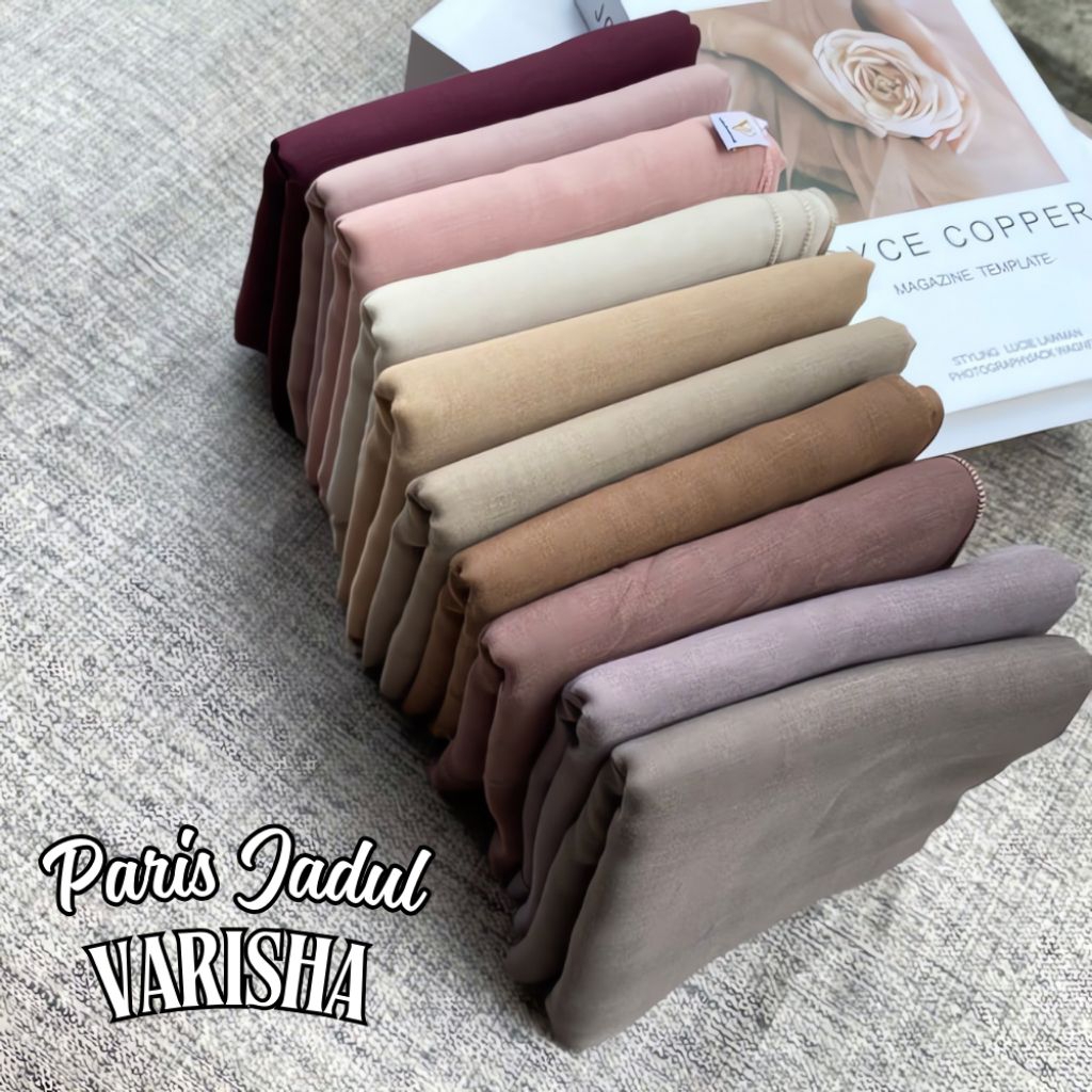 Original Varisha Vintage Paris Square Hijab | Shopee Philippines