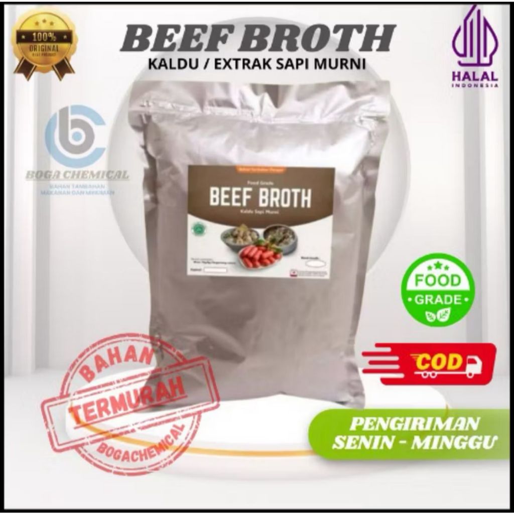 500GR Beef Broth Pure Beef Broth/ Pure Beef Extract/ Beef BONE ...