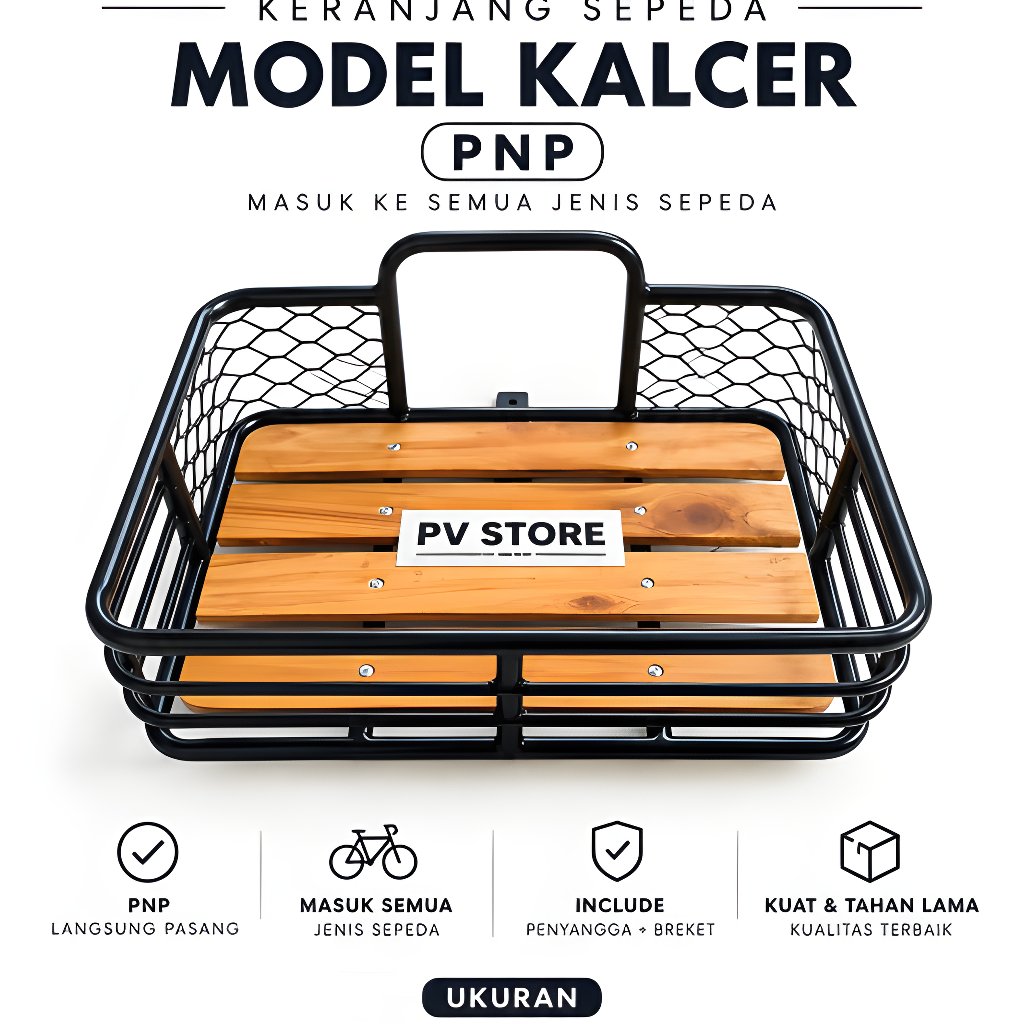 Universal Bicycle Front Basket /Pnp Federal, Fixie, Minivello, Folding ...