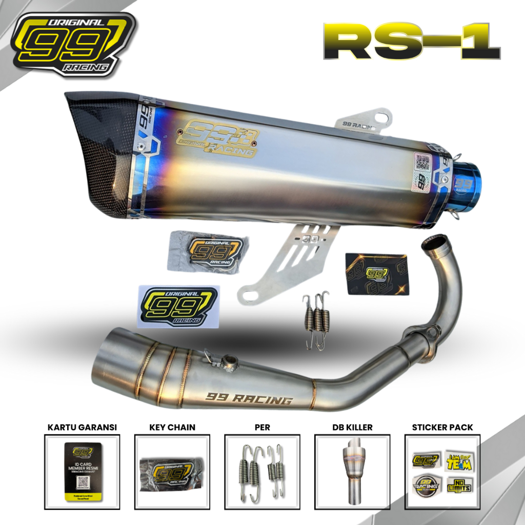 Xmax new Xmax old type RS-1 Fullsystem Original 99 Racing Endcap Carbon ...