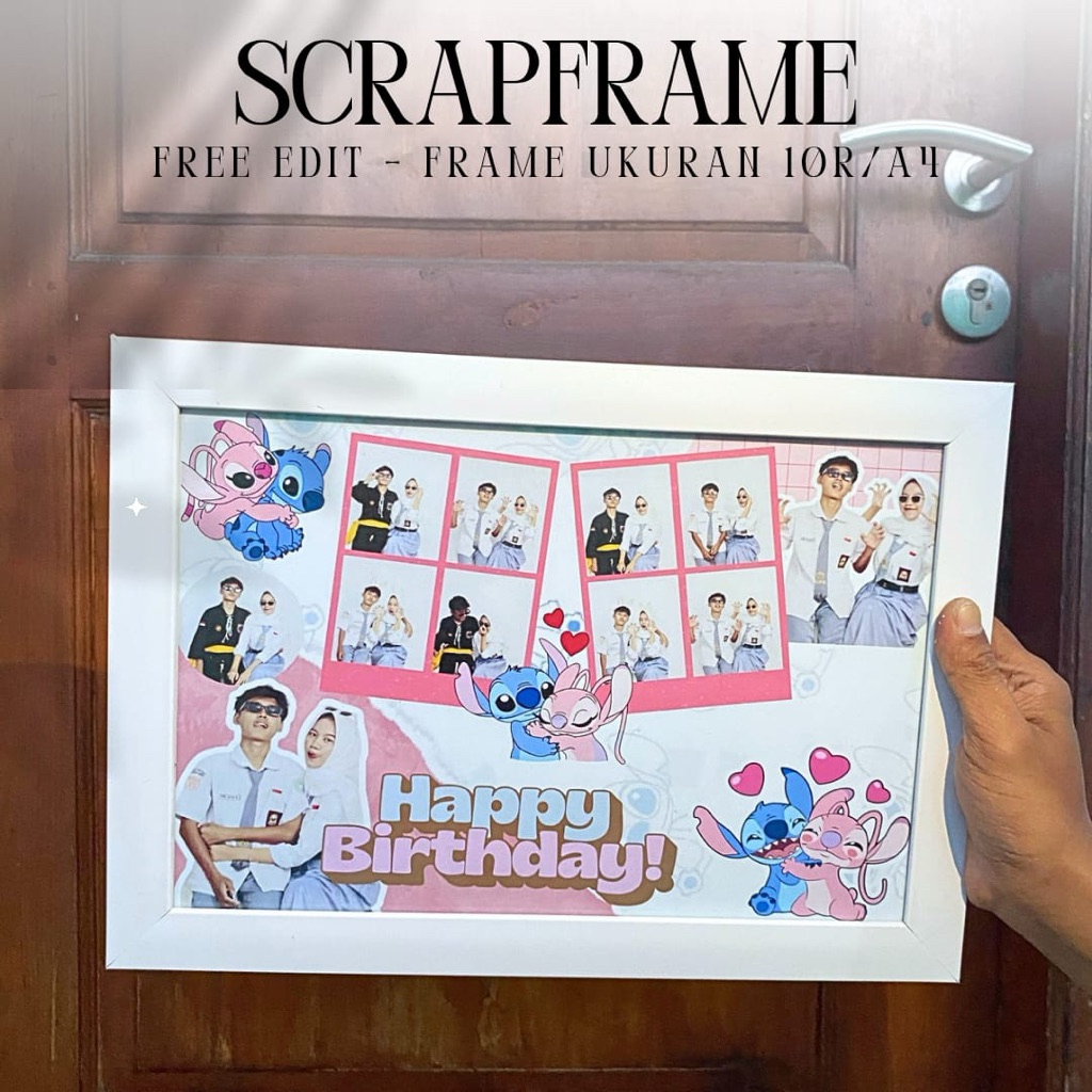 WORDGIFT Scrapframe Custom 10R A4/ Photo Moment scrapframe toystory ...