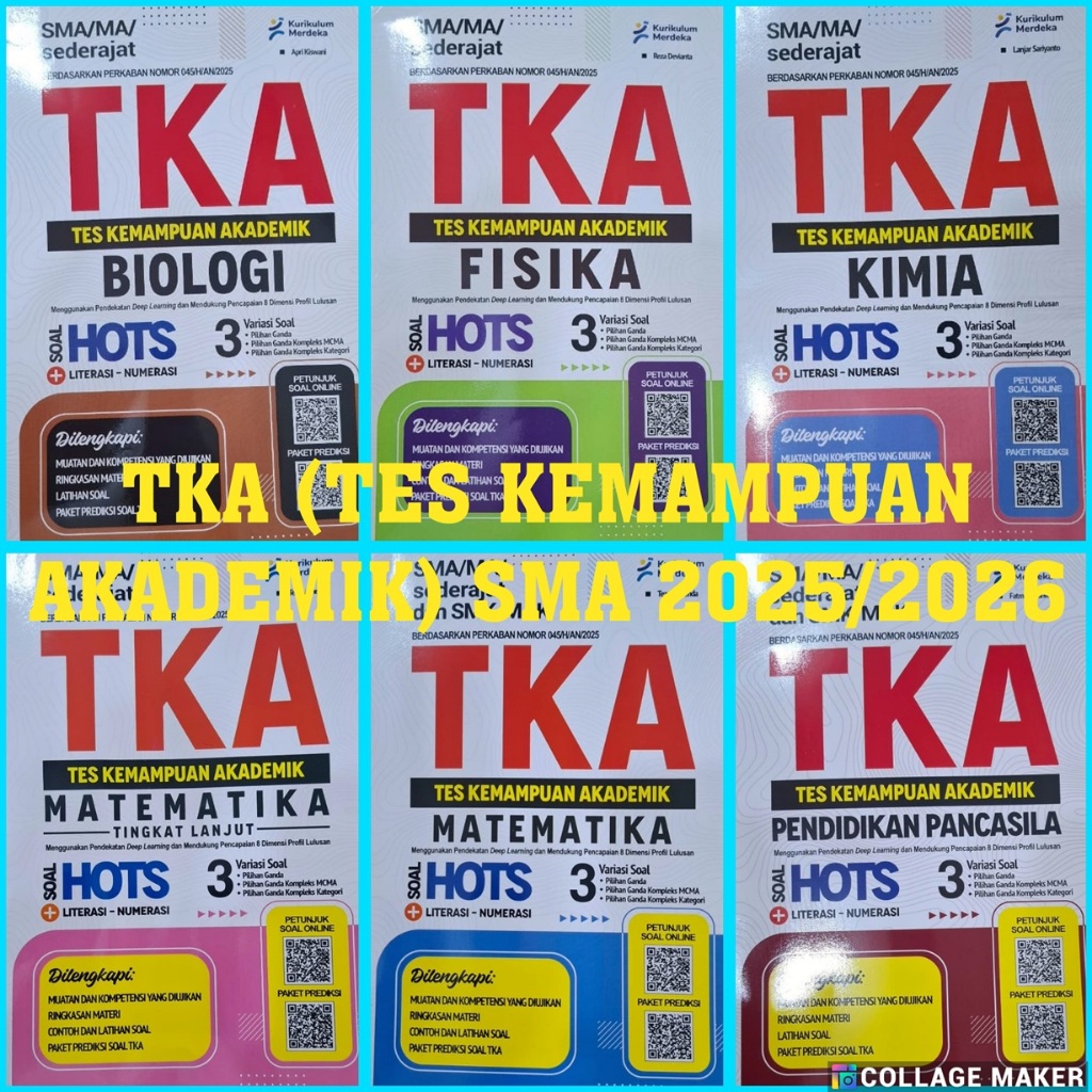 TKA (Academic Ability Test) + HOTS Loteration Questions - High School ...