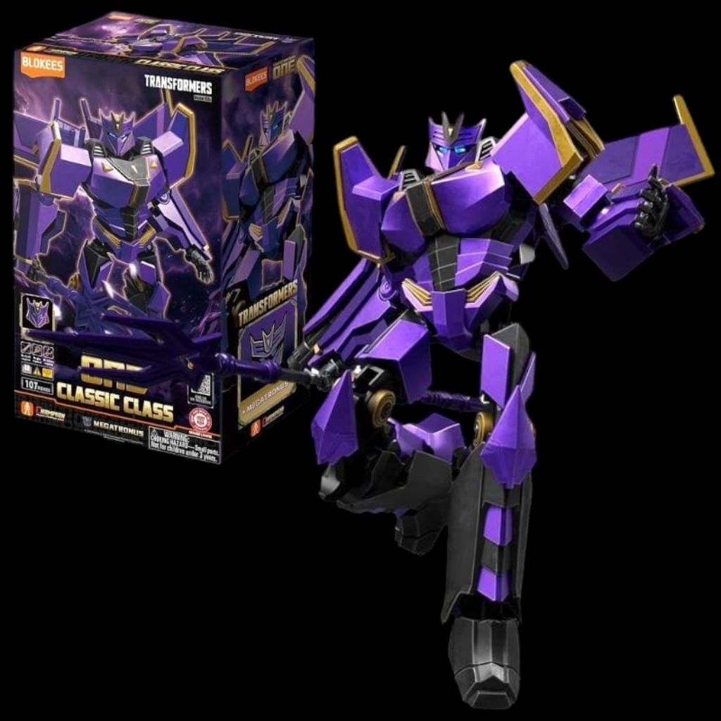 Megatronus Prime Champion Class Blockees Collection - CC20 Transformers ...
