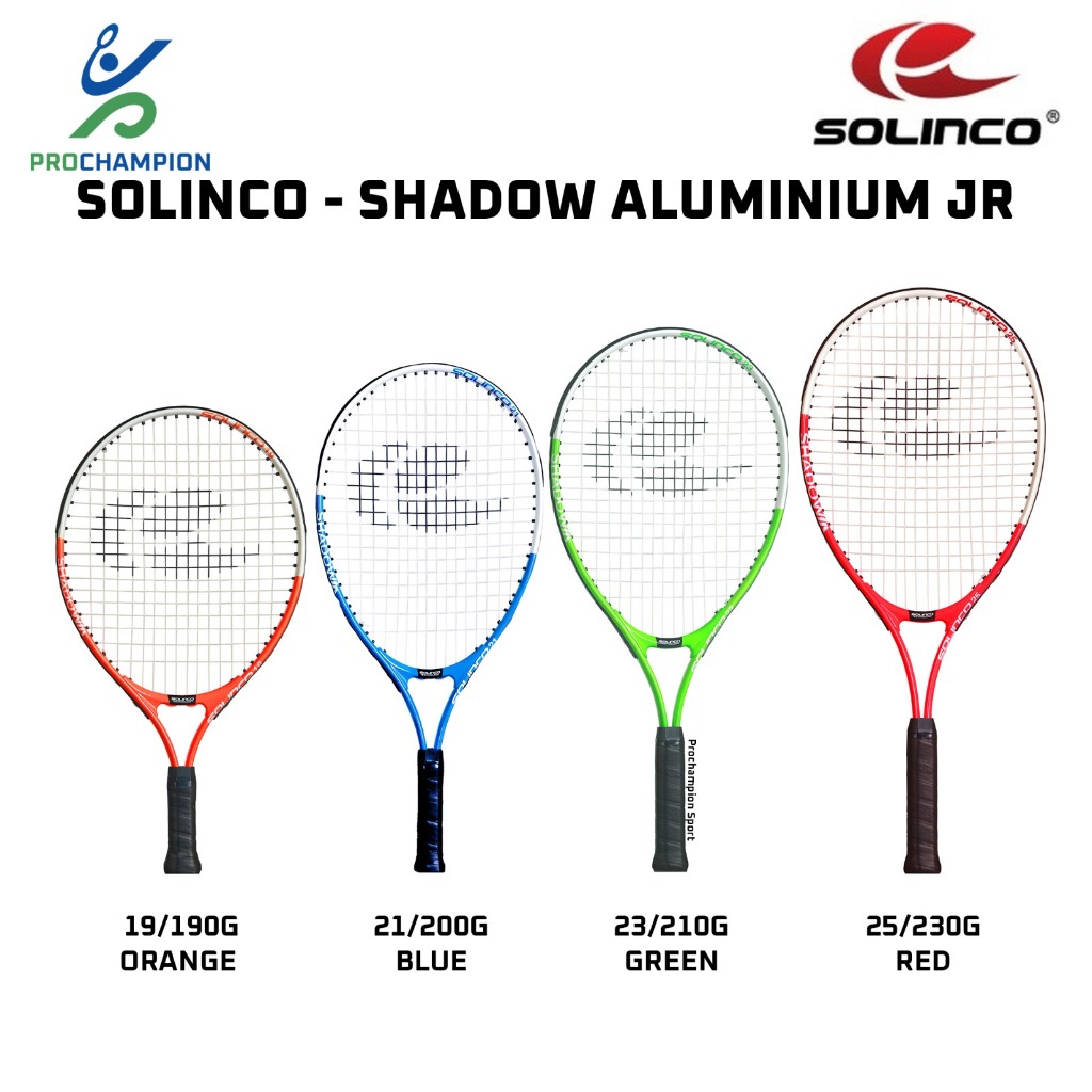 SOLINCO Shadow Aluminum JR Junior Tennis Racket | Shopee Philippines