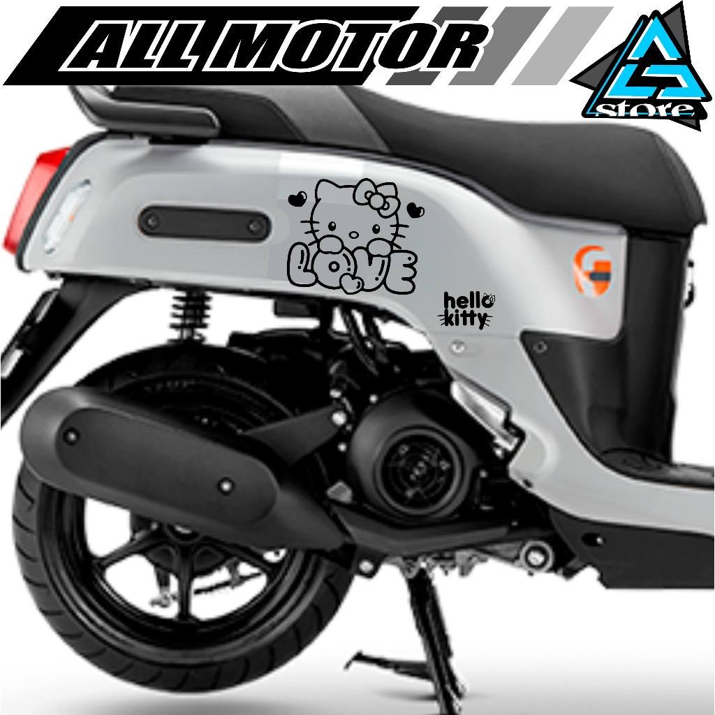 CUTTING STICKERS/HELLO KITTY STICKERS/583/ALL BODDY MOTORCYCLE STICKERS ...