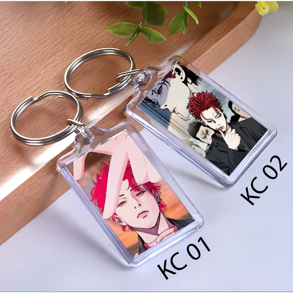 GANTUNGAN Keychain VINNY HONG WINDBREAKER - Keychain MANHWA - Keychain ...