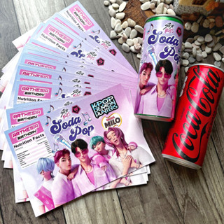 Saja Boys Label Can Soda Hampers Souvenir Birthday Souvenir Children's